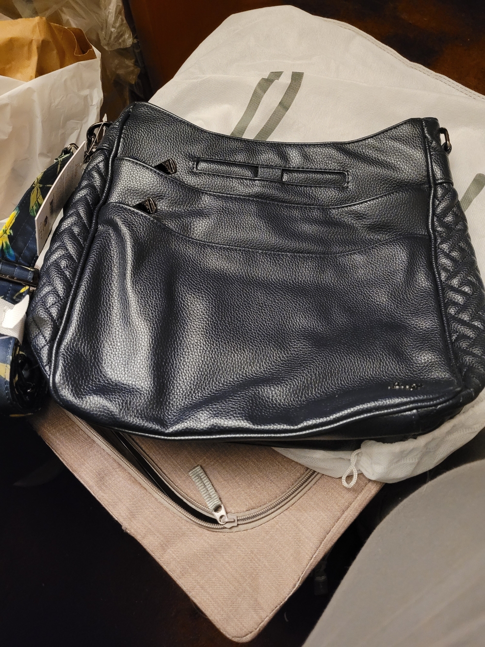 lug Cable Car In VL. Navy Blue With 2 Straps. NWT.